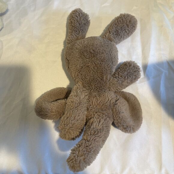 PLUSH Jellycat London Smudge Elephant Tan Brown Taupe Beige Stuffed Animal Med - Picture 5 of 8
